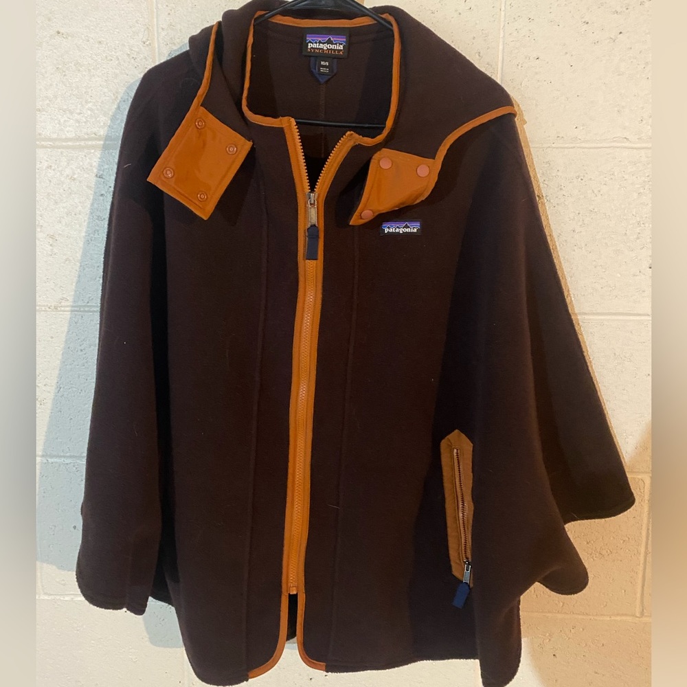 Patagonia synchilla Cape in brown Xs/s